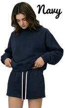 Women’s Blank Fleece Shorts (to match the mocknecks)