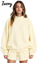 Women’s Blank Fleece Shorts (to match the mocknecks)