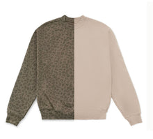 Leopard Color Block Sweatshirts