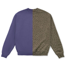 Leopard Color Block Sweatshirts