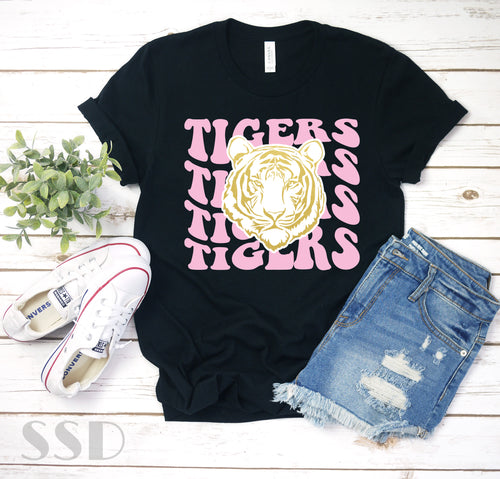 Custom Pink Mascot DTF Transfer