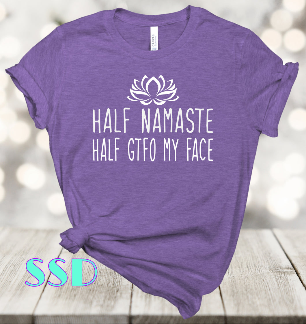 Half Namaste Transfer