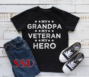 White My Grandpa, My Veteran, My Hero Transfer