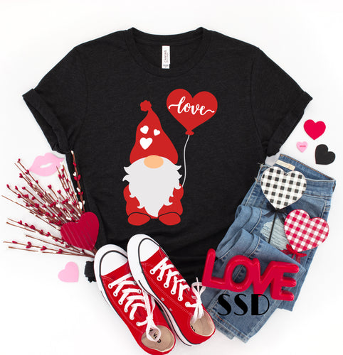 Love Gnome Valentines Day T-Shirt