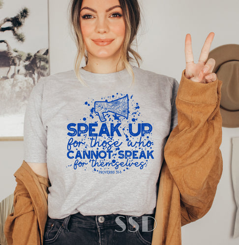 Speak Up For Those Who Cannot Speak For Themselves Transfer SHIPS 5/9