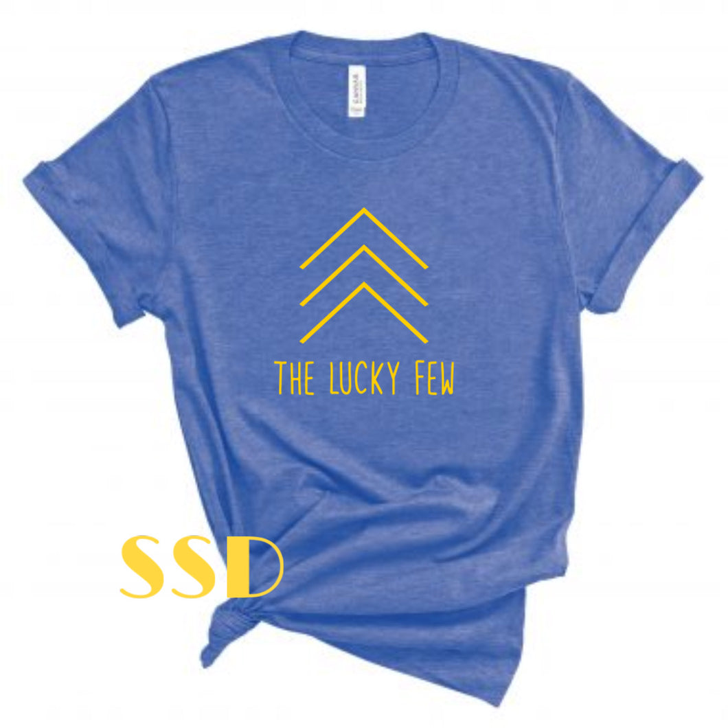 Yellow The Lucky Few Down Syndrome T-shirt