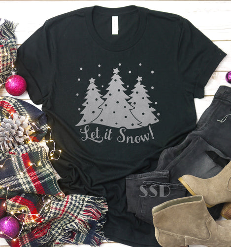 Let It Snow Trees Transfer