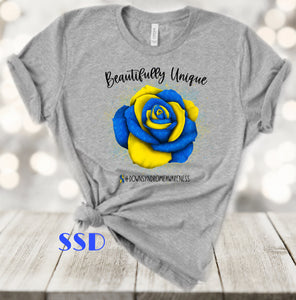 Down Syndrome Rose T-shirt