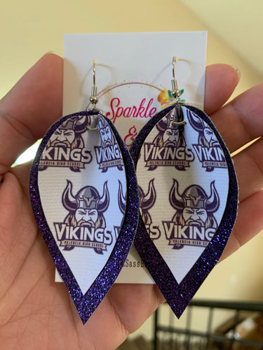 Valencia High School earrings